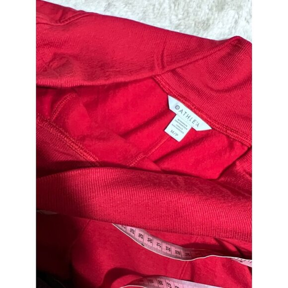 Athleta red salvation joggers women size medium Petite - Picture 3 of 7